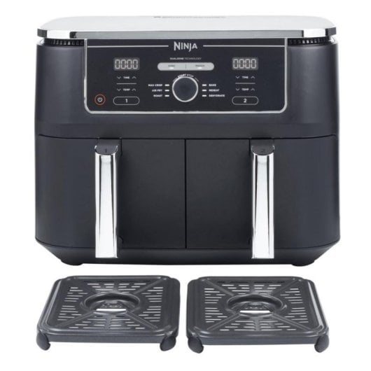 Friggitrice ad aria Ninja AF400EU 9.5L 2470W doppio scomparto pannello digitale
