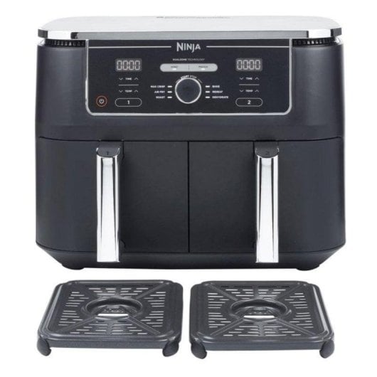 Fritadeira de ar Ninja Foodi Max AF400EU 9,5L 2470W duplo compartimento painel digital