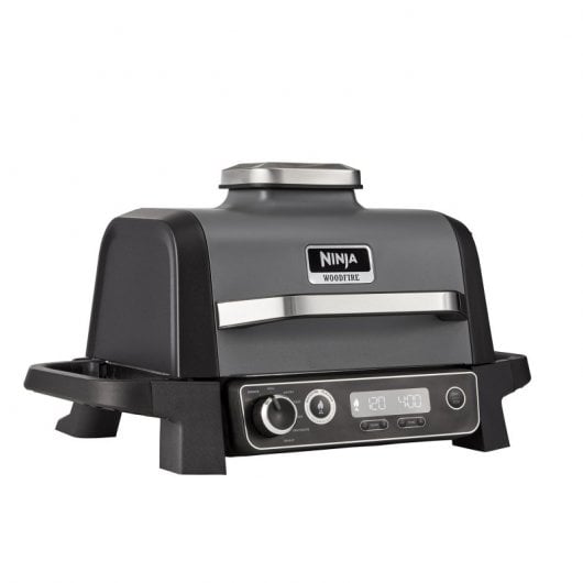 Ninja OG701EU Grill elettrico da esterno a legna + friggitrice ad aria 2400W