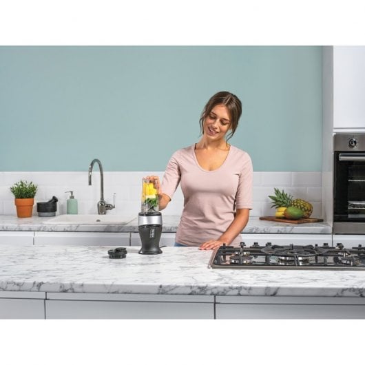 Ninja QB3001EUS Batidora de Vaso Individual para Smoothies 700W