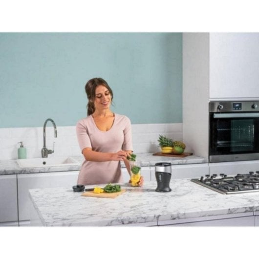 Ninja QB3001EUS Batidora de Vaso Individual para Smoothies 700W