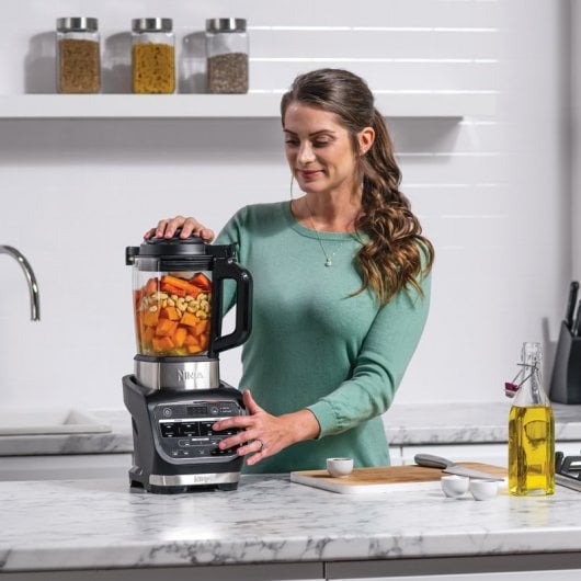 Ninja HB150EU Foodi Batidora de Vaso y Sopera Eléctrica 1000W