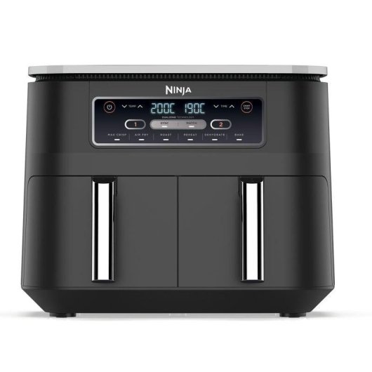 Airfryer Ninja Foodi AF300EU Double Compartiment 7,6L 2470W Grande Capacité