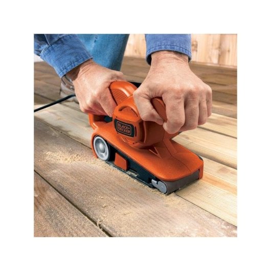Lijadora Black & Decker KA86-QS 720W 206 m/min 75x457mm Bandwechsel