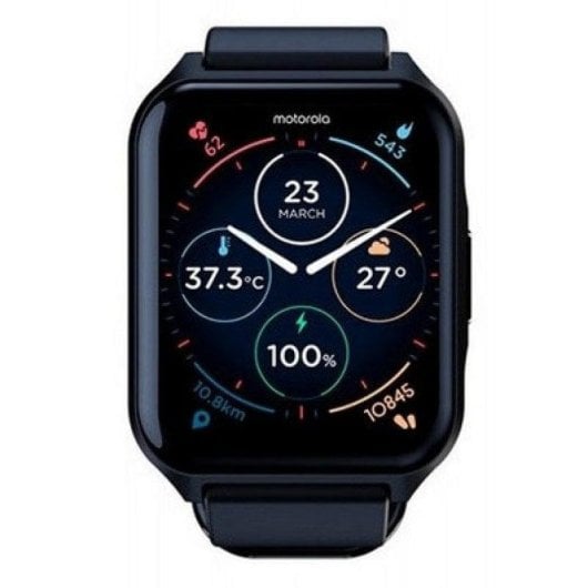 Motorola Moto Watch 70 Bluetooth 43mm LCD Noir Étanche IP67 Pulsomètre Suivi Sommeil
