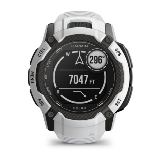Garmin Instinct 2X Solar Reloj Smartwatch Blanco