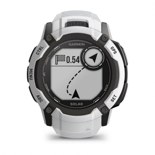 Garmin Instinct 2X Solar Reloj Smartwatch Blanco