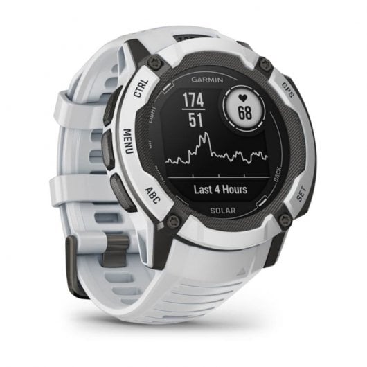 Garmin Instinct 2X Solar Reloj Smartwatch Blanco