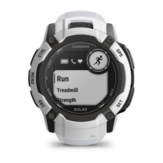 Garmin Instinct 2X Solar GPS NFC Bluetooth 50mm MIP Weiß Groß Wasserdicht 10ATM SpO2