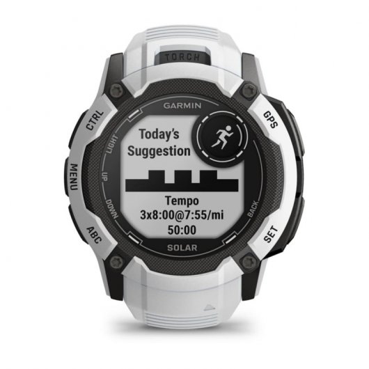 Garmin Instinct 2X Solar Reloj Smartwatch Blanco