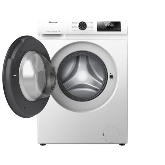 Máquina de Lavar Roupa Hisense WFQP901418VM 9 kg 1400rpm B Branco Inverter Vapor