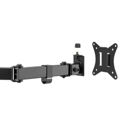 Equip 650127 Suporte de Secretária Braço Duplo para 4 Monitores/TV 17"-32" VESA 100x100 Max 9 Kg