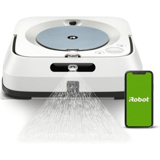 Robot Aspirapolvere e Lavapavimenti iRobot Braava jet m6 Navigazione Intelligente Controllo WiFi Alexa