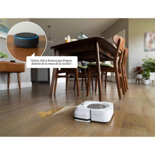 Robot Aspirapolvere e Lavapavimenti iRobot Braava jet m6 Navigazione Intelligente Controllo WiFi Alexa