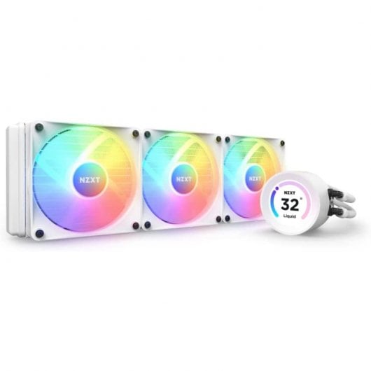 Kit di raffreddamento a liquido NZXT Kraken Elite 360 RGB bianco