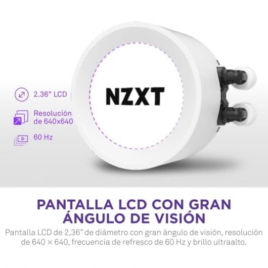 NZXT Kraken Elite 360 RGB Kit de Refrigeração Líquida Branco