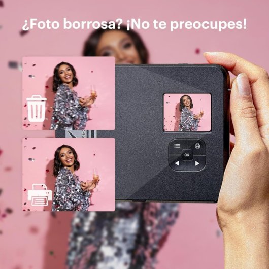 Kodak Mini Shot Retro 3 Câmara + Impressora Fotográfica Sublimação + 60 Fotos