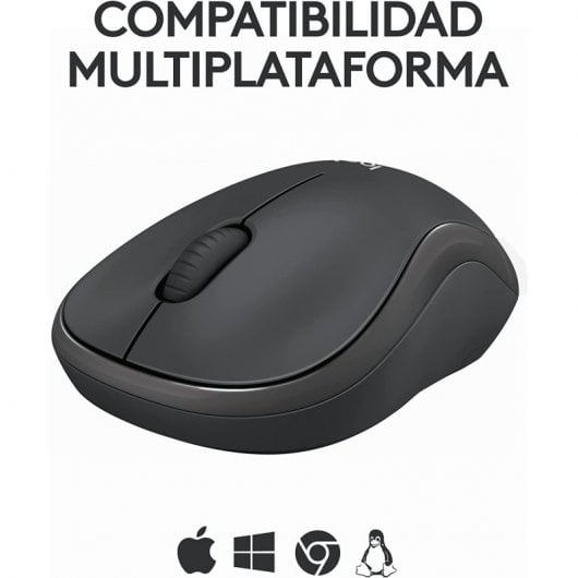 Mouse Bluetooth silenzioso Logitech M240 in grafite