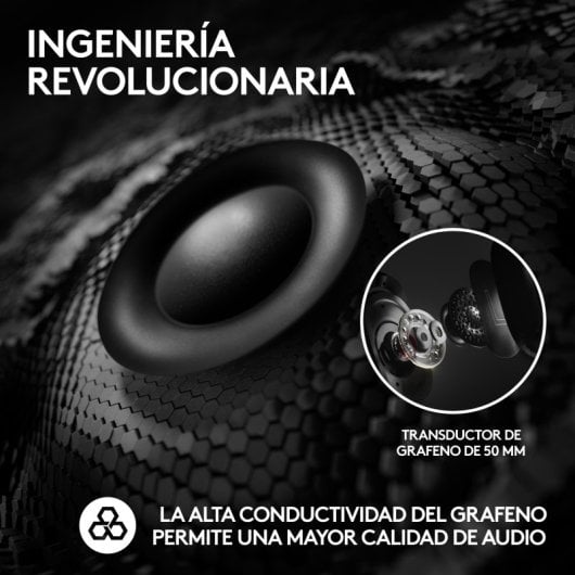 Logitech G PRO X 2 LIGHTSPEED Headset Gaming Sem Fios Preto