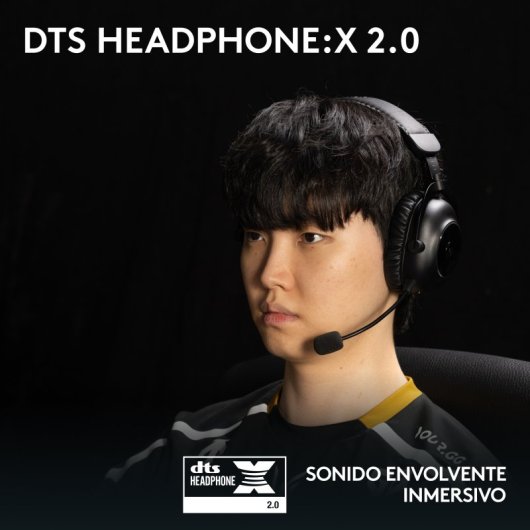 Logitech G PRO X 2 LIGHTSPEED Headset Gaming Sem Fios Preto