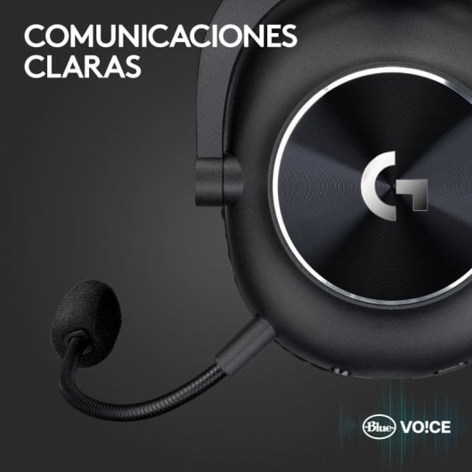 Logitech G PRO X 2 LIGHTSPEED Headset Gaming Sem Fios Preto