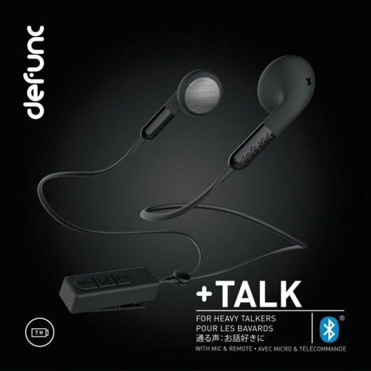 Defunc Plus Talk Auriculares Bluetooth Negros