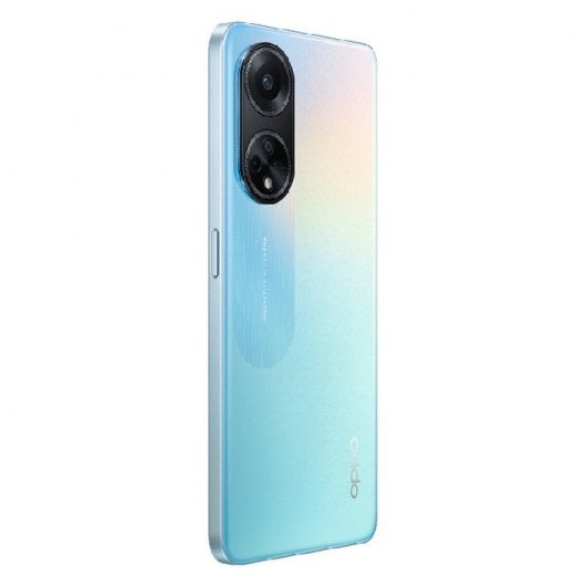 OPPO A98 5G Smartphone, AI Tripla fotocamera 64+2+2MP, Selfie 32MP, Display 6.72” 120HZ LDC FHD+, 5000mAh, RAM 8(Esp 4GB/6GB/8GB)+ROM 256GB (esp1TB), IPX4, Supporto Auto [Versione Italia], Dreamy Blue