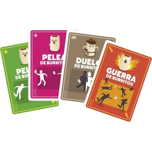 Jeu de société Asmodee Throw Throw Burrito cartes multicolore 2-6 joueurs