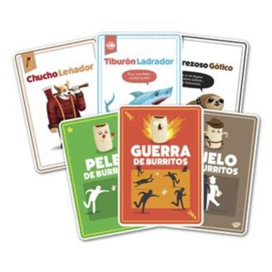 Jeu de société Asmodee Throw Throw Burrito cartes multicolore 2-6 joueurs