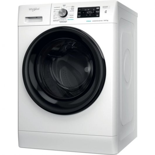 Whirlpool FFWDB 864369 BV SPT Lavadora e secadora de carga frontal 8Kg/6Kg D Branco