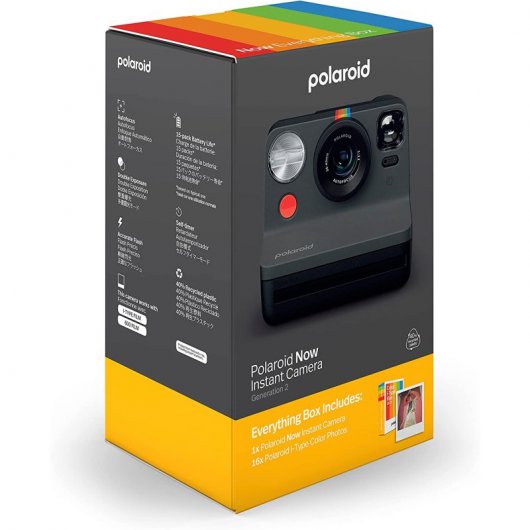 Polaroid Now Gen 2 Everything Box Câmara Instantânea Preta