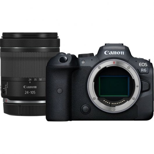 Canon EOS R6 20MP WiFi + RF 24-105mm F4-7.1 IS STM