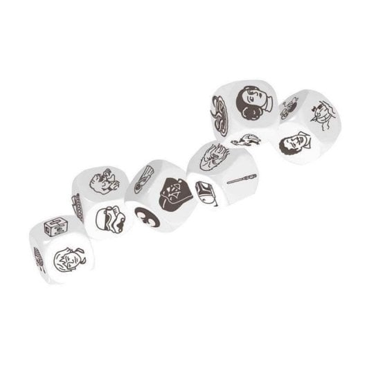 Juego de dados Asmodee Story Cubes Star Wars multilenguaje 9 dados