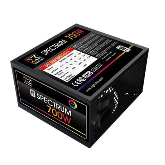 Fuente de Alimentación Xigmatek SPECTRUM 700W 80 Plus White RGB