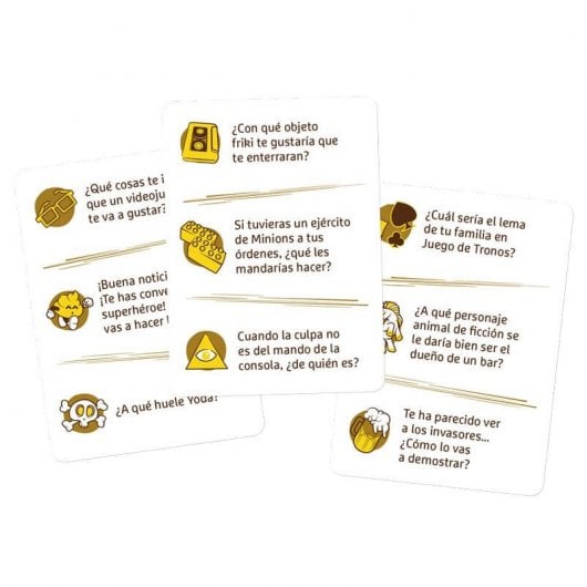 Asmodee Geek Shit Questions Brettspiel