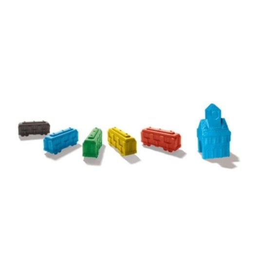 Jogo de tabuleiro Asmodee Aventureros al Tren Europa para 2-5 jogadores com IA de voz