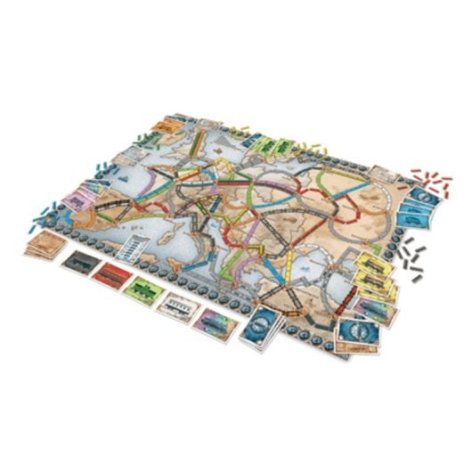 Gioco da tavolo Asmodee Aventurieri sul Treno Europa Multicolore 2-5 giocatori 8+