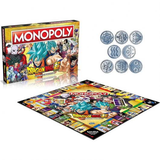 Winning Moves Monopoly Dragon Ball Súper: Supervivencia Universal Juego ...