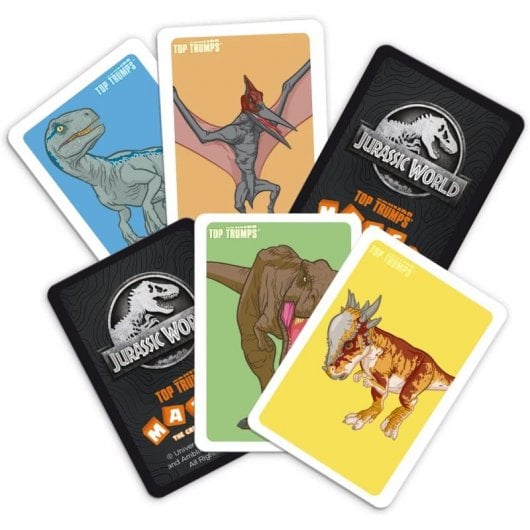 Le mosse vincenti abbinano il gioco da tavolo Jurassic World