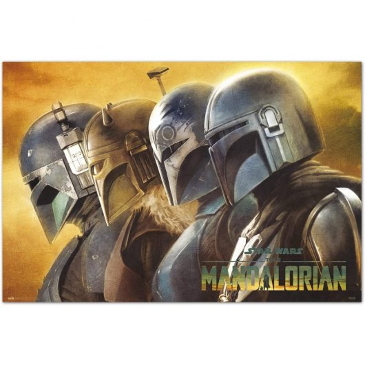 Erik Affiche Star Wars Le Mandalorien