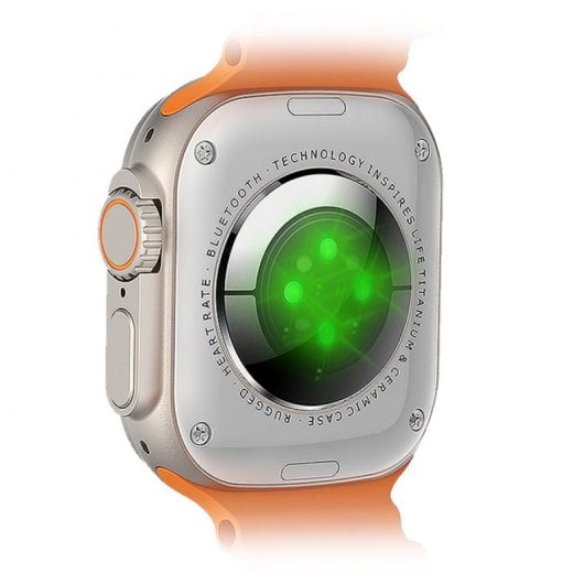 Klack S8 ULTRA PLUS Smartwatch Laranja + Klack Pro 6S Auriculares Bluetooth