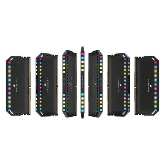 Corsair Dominator Platinum RGB DDR5 6000MHz PC5-48000 64GB 2x32GB CL30 Pretas