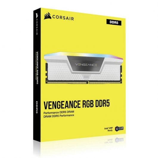 Corsair Vengeance RGB DDR5 6400 MHz PC5-51200 32 GB 2 x 16 GB CL36 Weiß