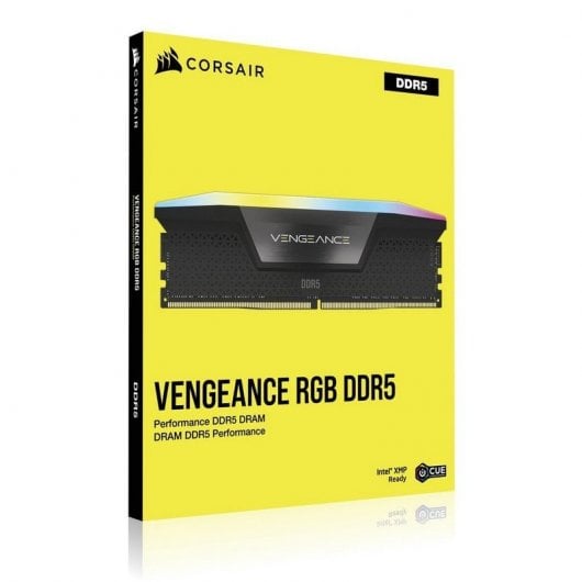 Corsair Vengeance RGB DDR5 6000MHz PC5-48000 64GB 2x32GB CL30 Pretas