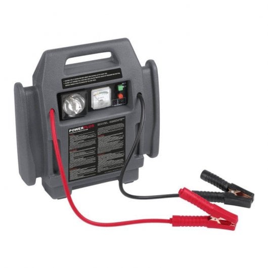 Powerplus POWE80090 Arrancador 4-en-1 con 3 Accesorios