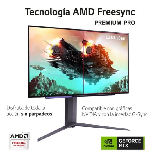 LG 27GR95QE-B 26,5" OLED QHD 240 Hz G-Sync/FreeSync Premium