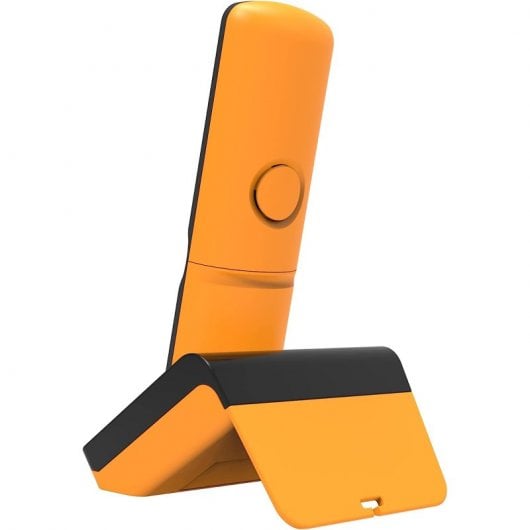 Alcatel S280 Ewe Duo Teléfonos Inalámbricos DECT Negro/Naranja