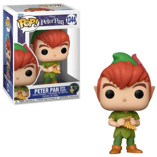 Funko Pop Disney 70 Aniversario Peter Pan: Peter Pan con Flauta