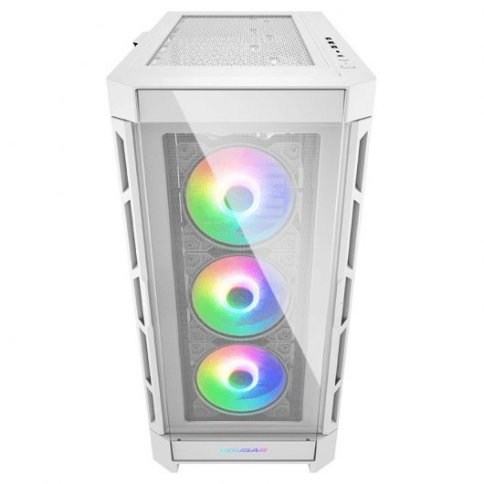 Cougar DuoFace Pro RGB Mid Tower in vetro temperato USB-C bianco