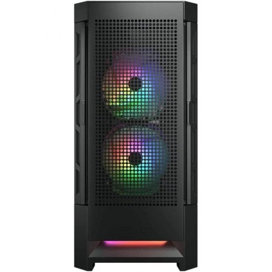 Cougar AirFace RGB Mid Tower in vetro temperato USB 3.0 Nero